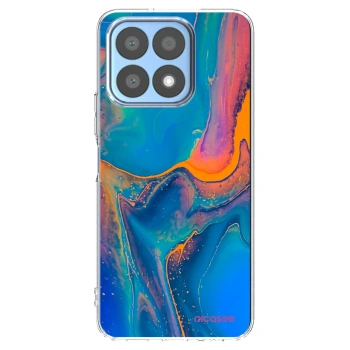 Picasee silikonski prozorni ovitek za Honor X8a - Rainbow