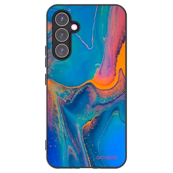 Picasee silikonski črni ovitek za Samsung Galaxy A54 5G A546B - Rainbow