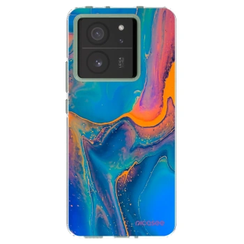 Picasee silikonski prozorni ovitek za Xiaomi 13T Pro - Rainbow