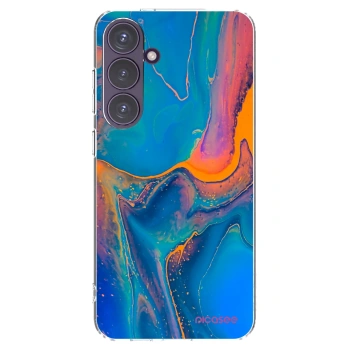 Picasee silikonski prozorni ovitek za Samsung Galaxy S24+ S926B 5G - Rainbow