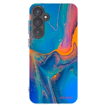 Picasee silikonski prozorni ovitek za Samsung Galaxy S23 FE S711B - Rainbow