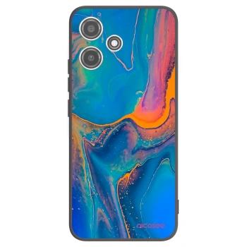 Picasee silikonski črni ovitek za Xiaomi Redmi 12 5G - Rainbow