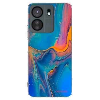 Picasee silikonski prozorni ovitek za Xiaomi Redmi 13C 4G - Rainbow