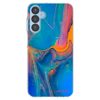 Picasee silikonski prozorni ovitek za Samsung Galaxy A15 A156B 5G - Rainbow