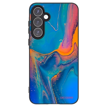 Picasee silikonski črni ovitek za Samsung Galaxy A55 5G A556B - Rainbow