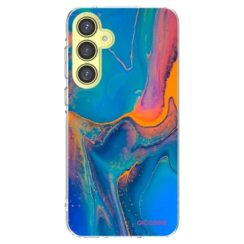 Picasee silikonski prozorni ovitek za Samsung Galaxy A35 5G A356B - Rainbow