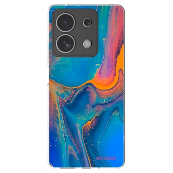Picasee silikonski prozorni ovitek za Xiaomi Redmi Note 13 4G - Rainbow