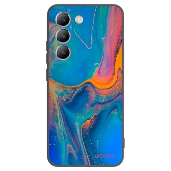 Picasee silikonski črni ovitek za Vivo V40 SE 5G - Rainbow