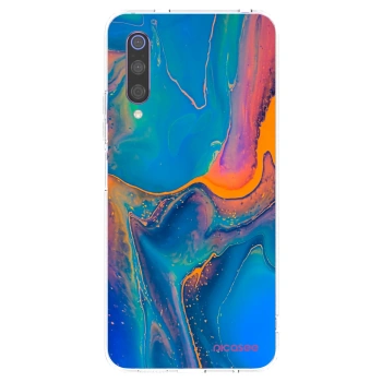 Picasee silikonski prozorni ovitek za Xiaomi Mi 9 - Rainbow