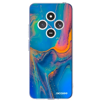 Picasee silikonski prozorni ovitek za Xiaomi Redmi 14C - Rainbow