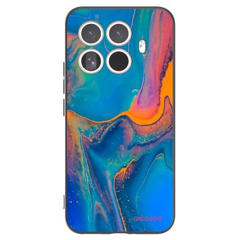 Picasee silikonski črni ovitek za Xiaomi 15T Pro - Rainbow