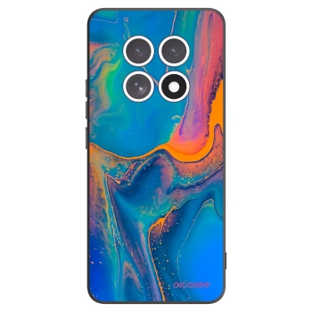 Picasee silikonski črni ovitek za Xiaomi Redmi Note 15 - Rainbow