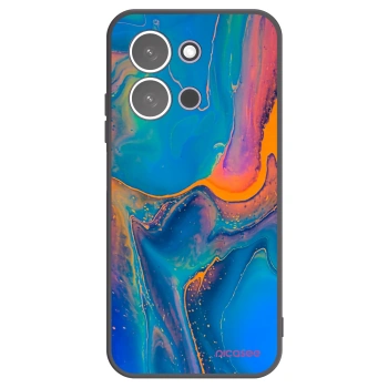 Picasee silikonski črni ovitek za Xiaomi Redmi 15C 5G - Rainbow