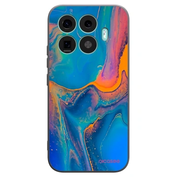Picasee silikonski črni ovitek za Xiaomi 17T - Rainbow