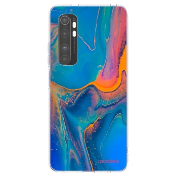 Picasee silikonski prozorni ovitek za Xiaomi Mi Note 10 Lite - Rainbow