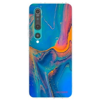 Picasee silikonski prozorni ovitek za Xiaomi Mi 10 - Rainbow