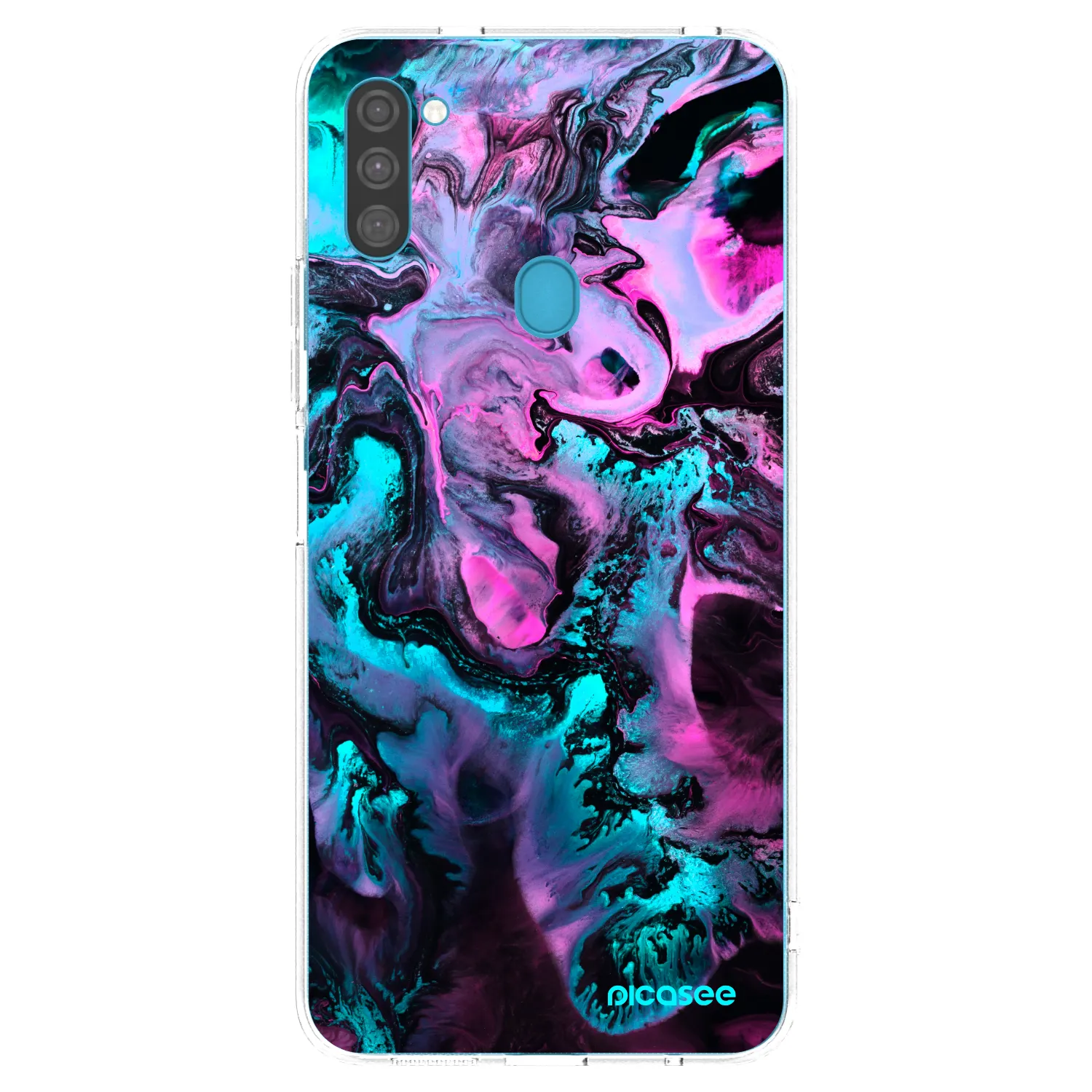 Picasee silikonski prozorni ovitek za Samsung Galaxy M11 - Lean