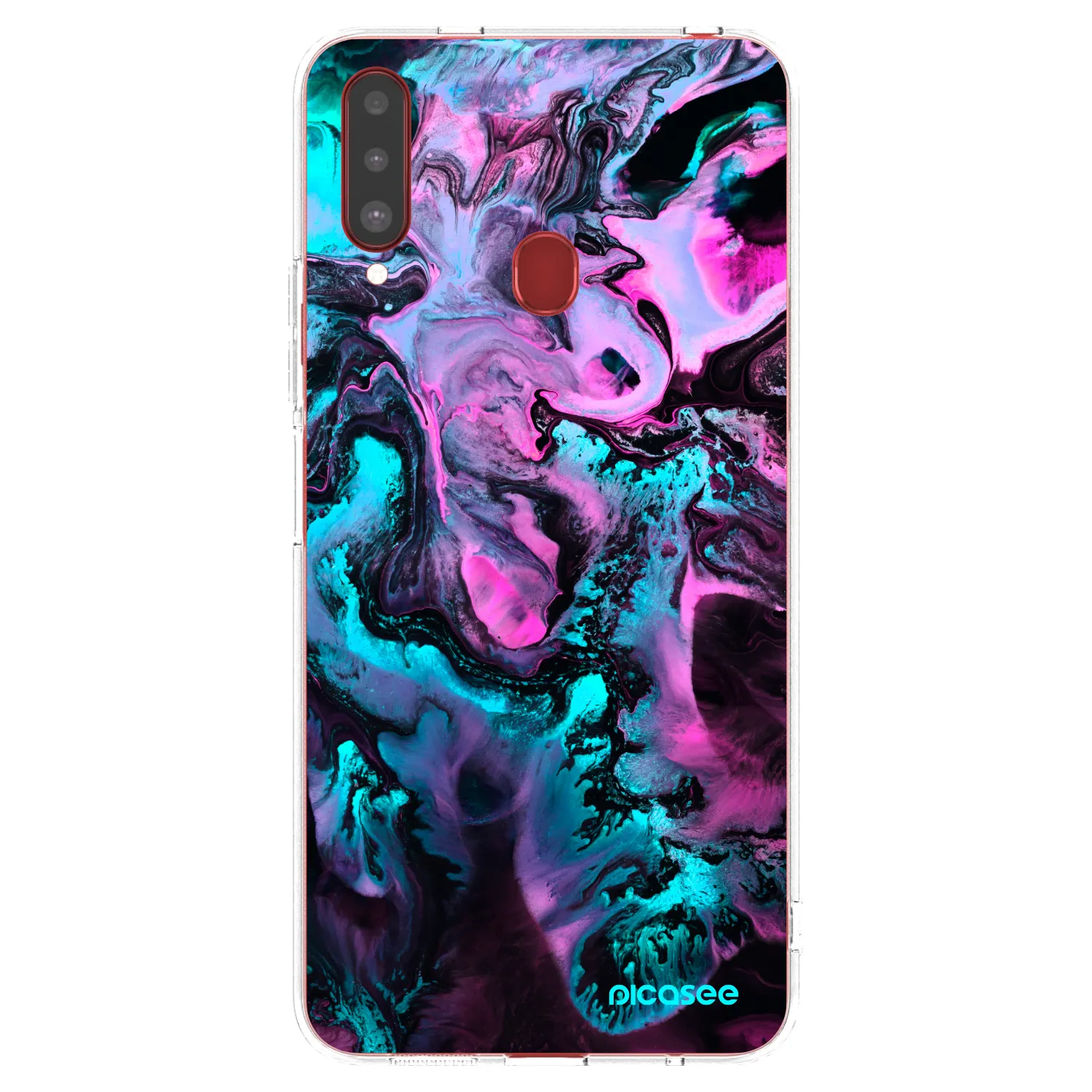 Picasee silikonski prozorni ovitek za Samsung Galaxy A20s - Lean