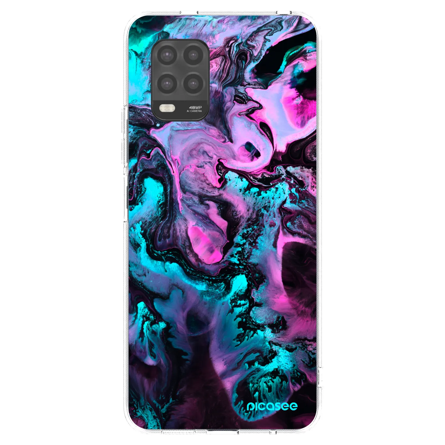 Picasee silikonski prozorni ovitek za Xiaomi Mi 10 Lite - Lean