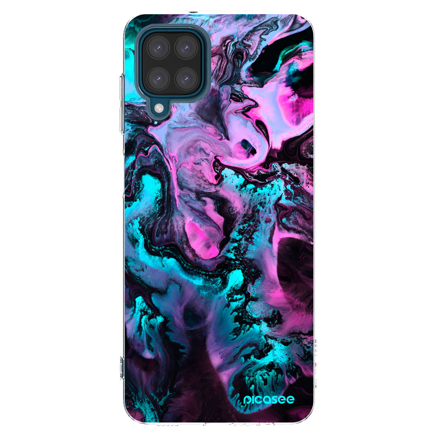 Picasee silikonski prozorni ovitek za Samsung Galaxy A12 A125F - Lean