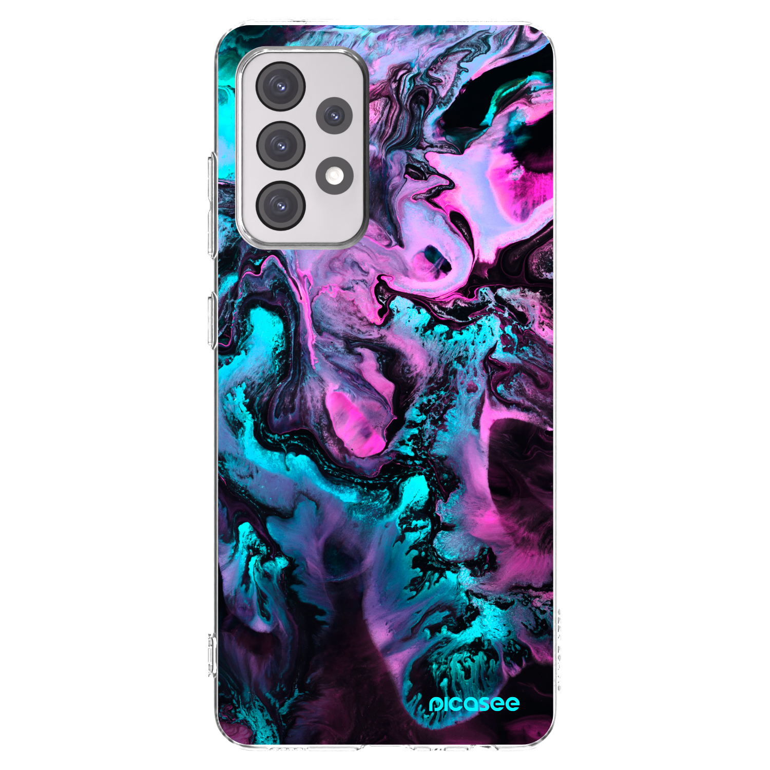 Picasee silikonski prozorni ovitek za Samsung Galaxy A52 5G A525F - Lean