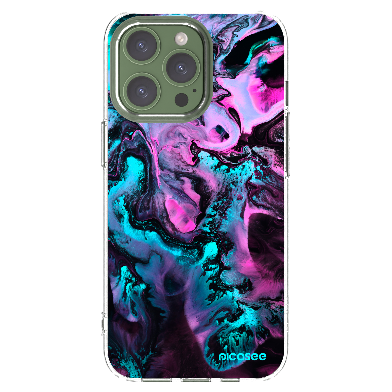 Picasee silikonski prozorni ovitek za Apple iPhone 13 Pro - Lean