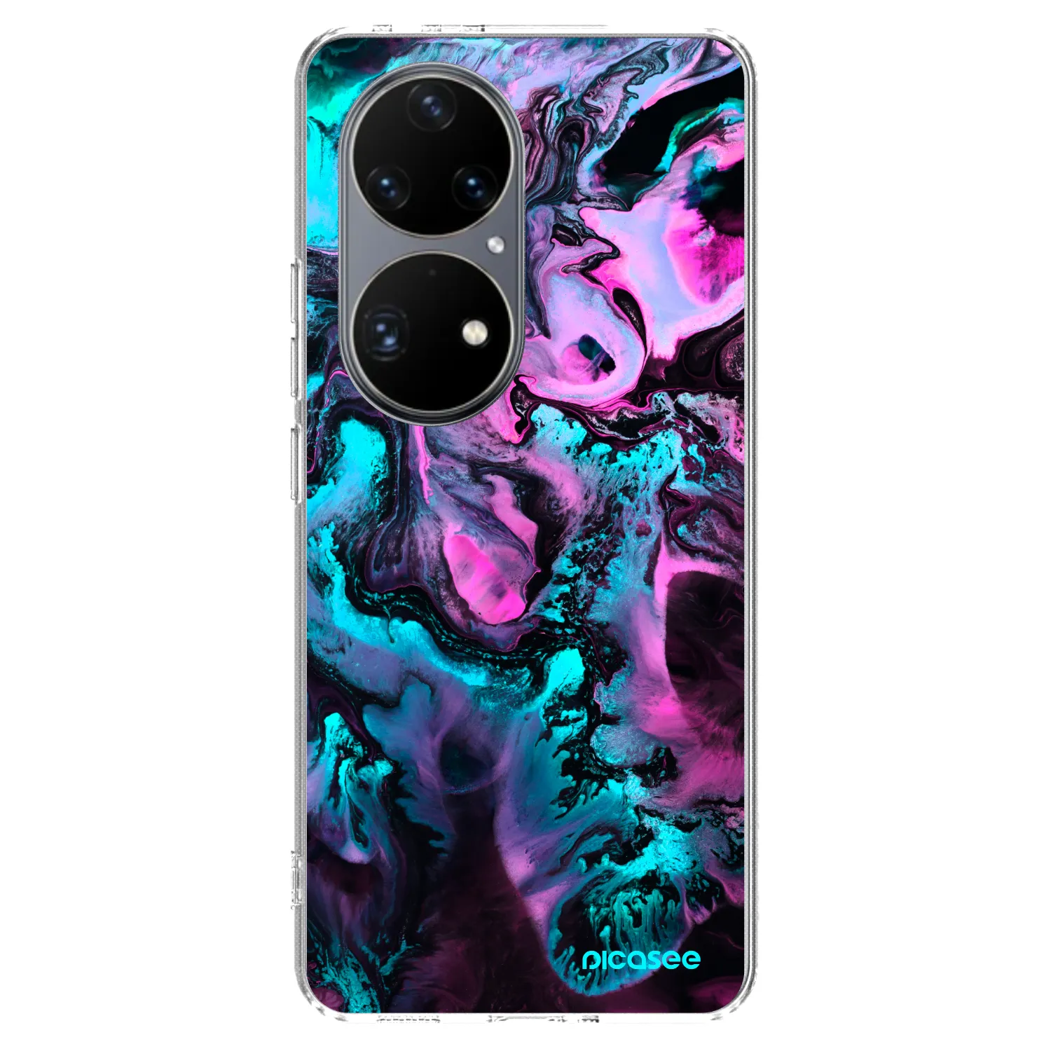 Picasee silikonski prozorni ovitek za Huawei P50 - Lean