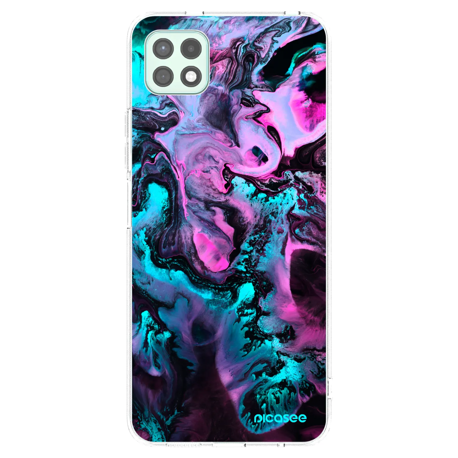 Picasee silikonski prozorni ovitek za Samsung Galaxy A22 A226B 5G - Lean