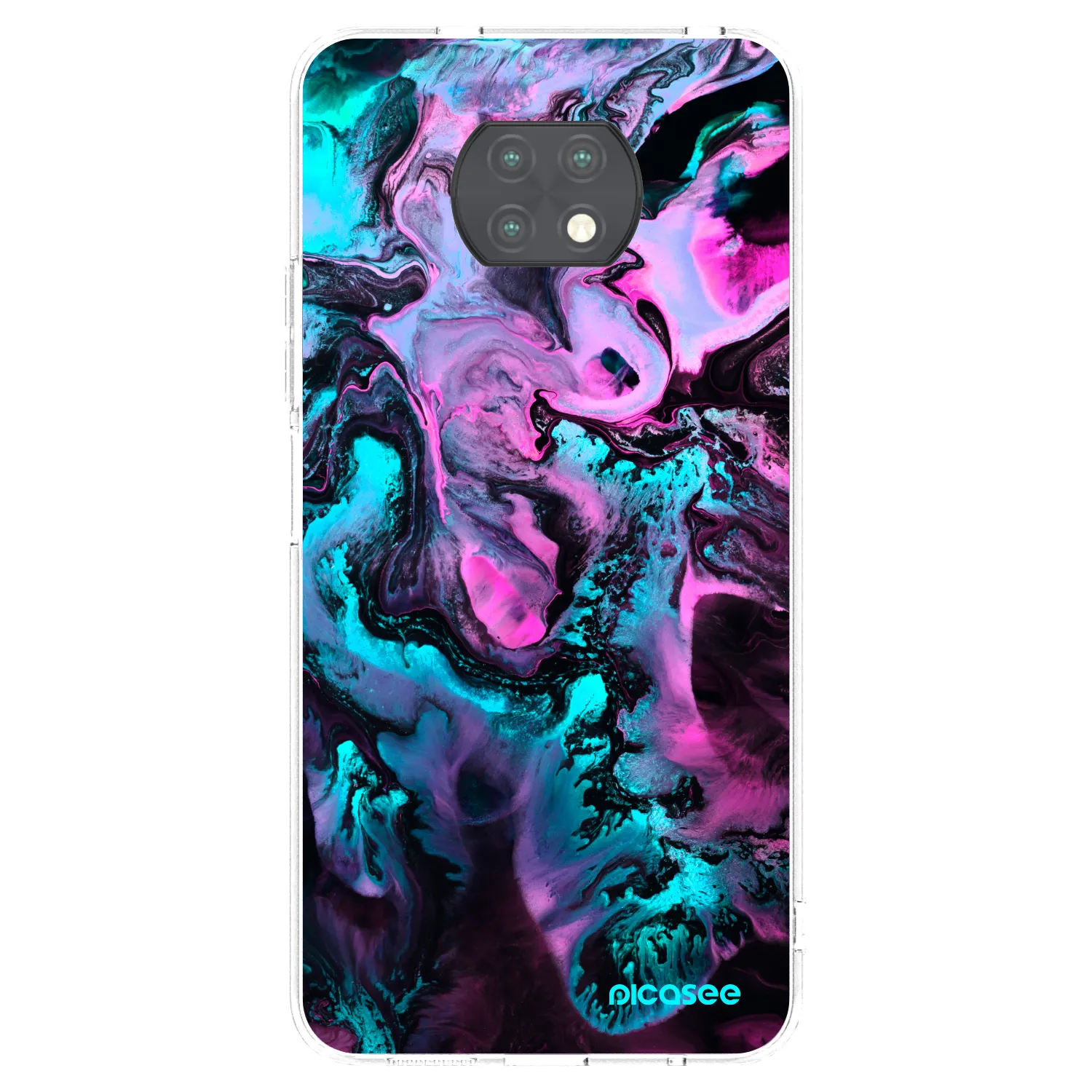 Picasee silikonski prozorni ovitek za Xiaomi Redmi Note 9T - Lean