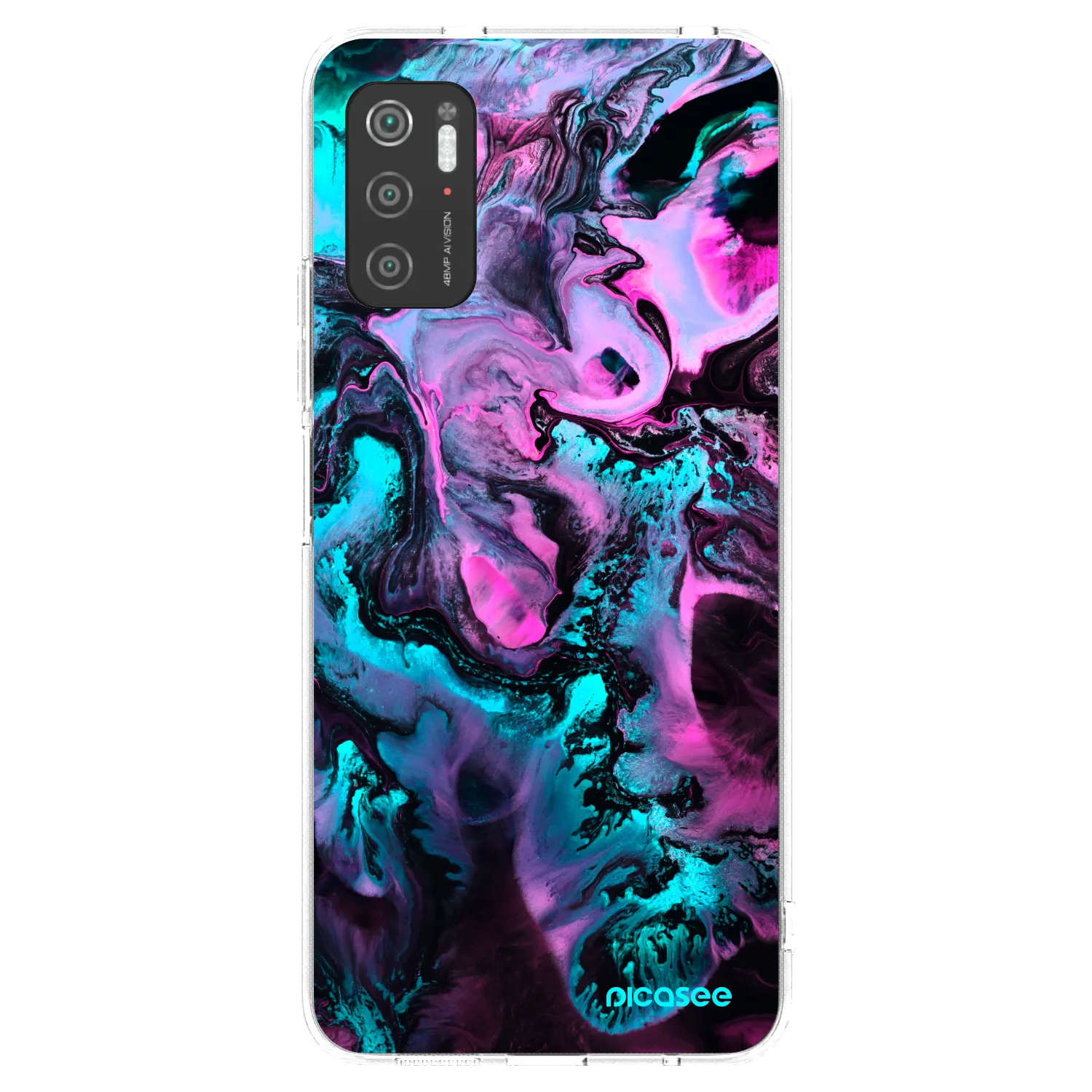 Picasee silikonski prozorni ovitek za Xiaomi Poco M3 Pro 5G - Lean