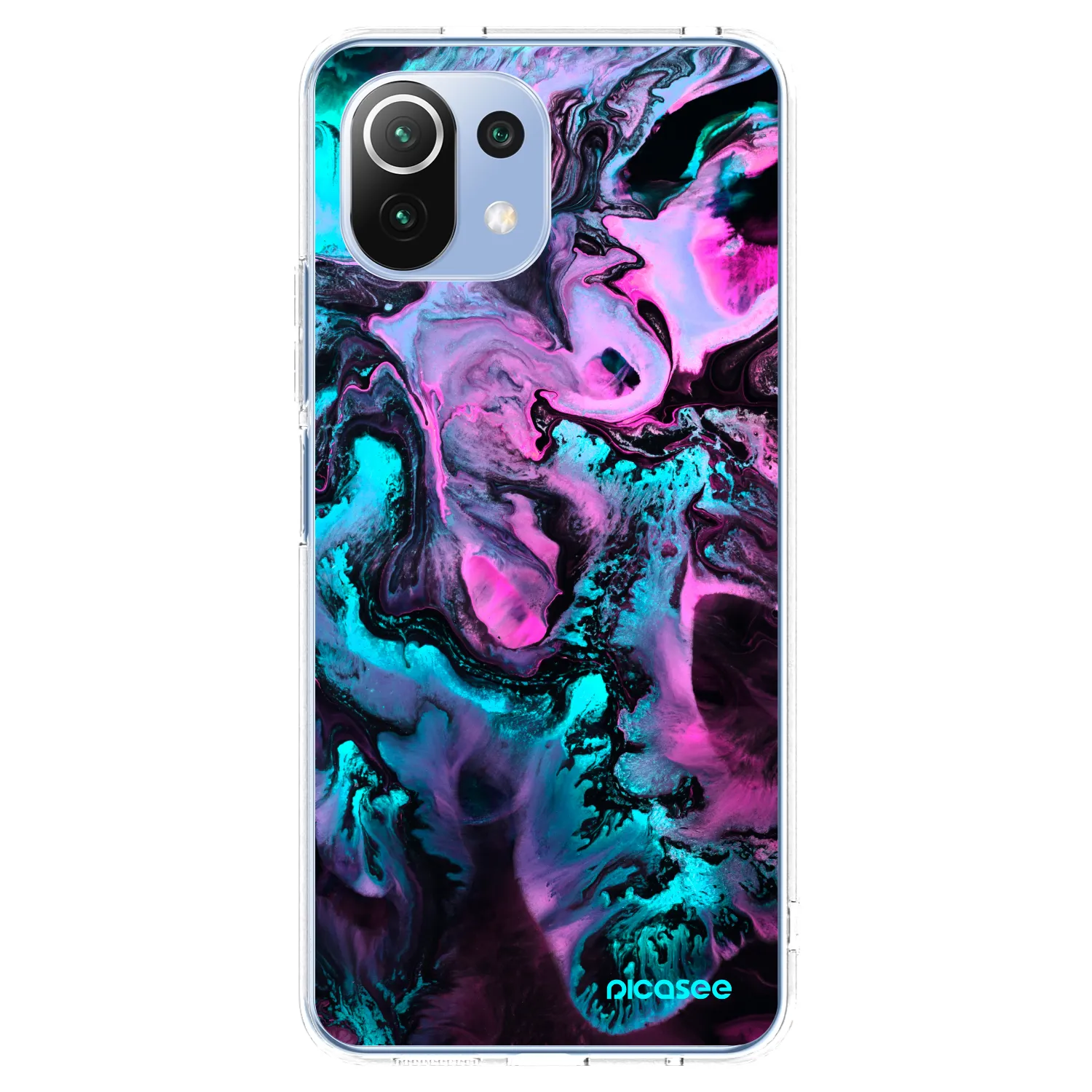 Picasee silikonski prozorni ovitek za Xiaomi 11 Lite 5G NE - Lean