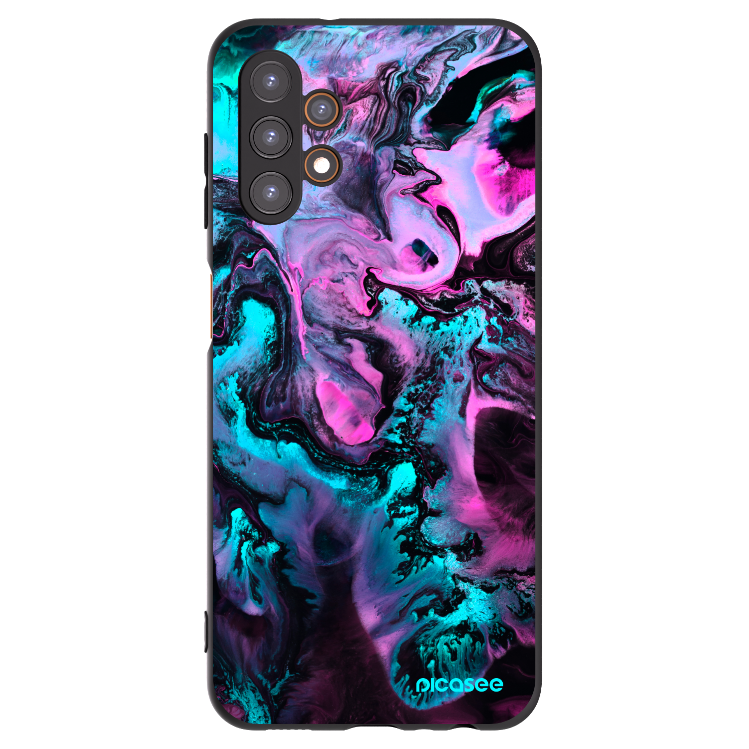 Picasee silikonski črni ovitek za Samsung Galaxy A13 4G A135 - Lean