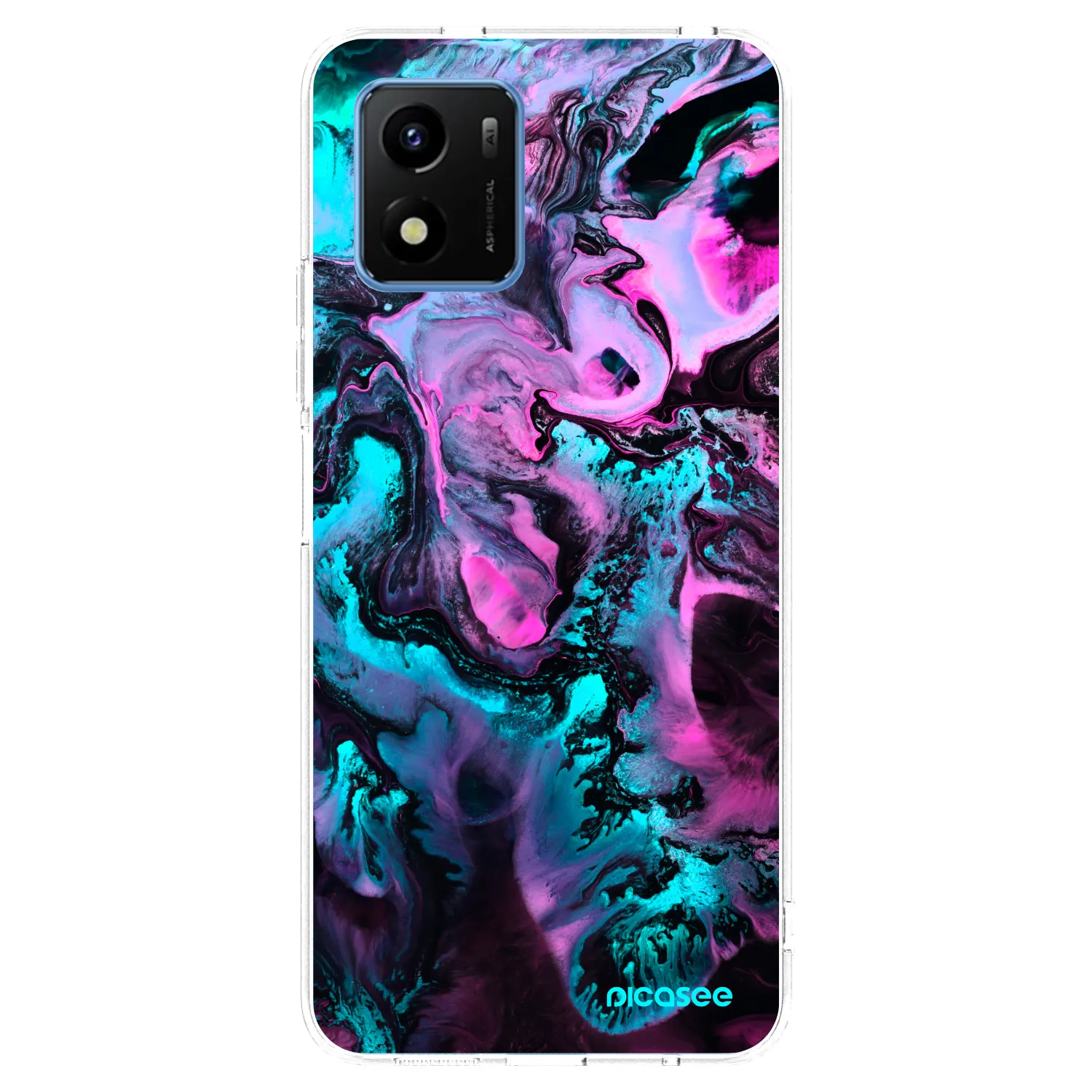 Picasee silikonski prozorni ovitek za Vivo Y01 - Lean