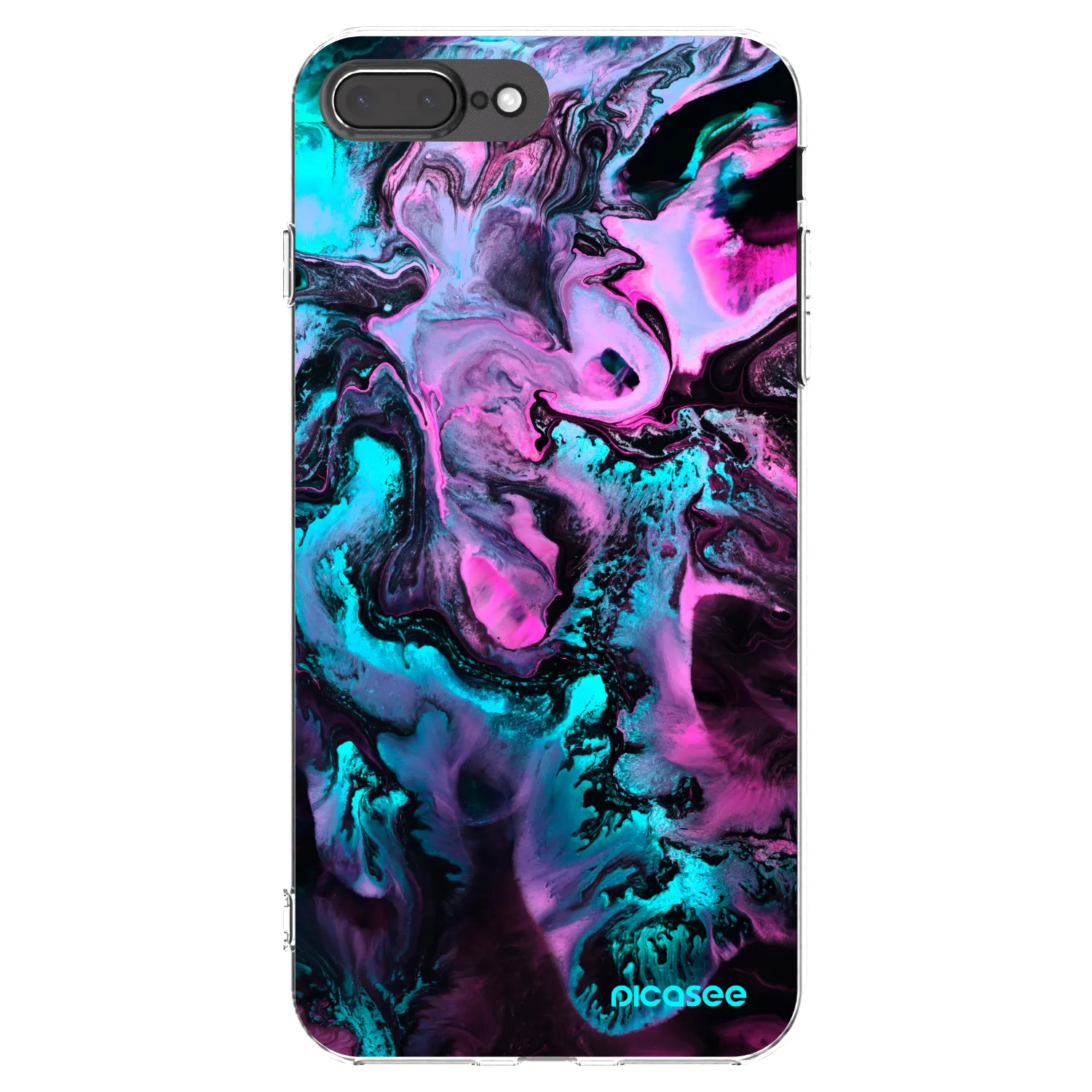 Picasee silikonski prozorni ovitek za Apple iPhone 8 Plus - Lean