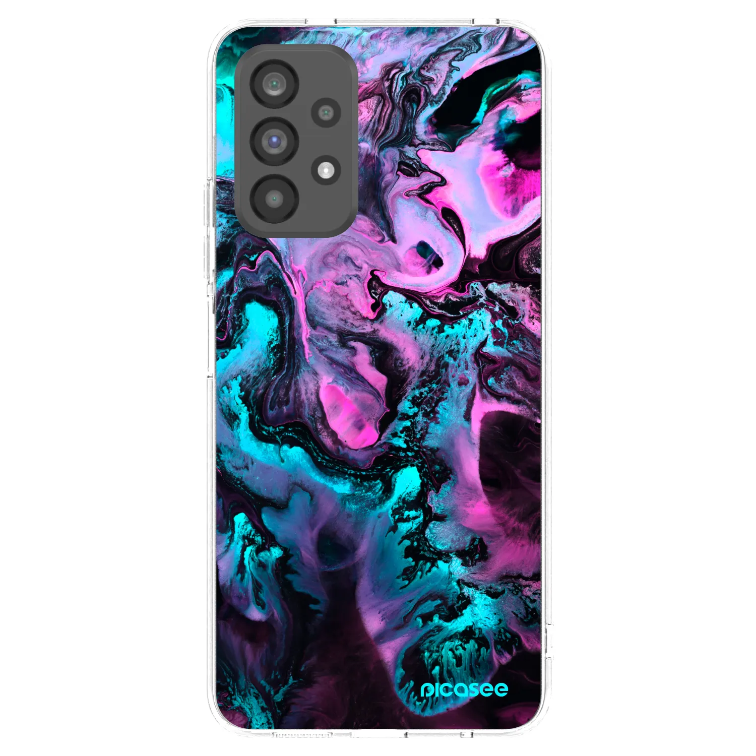 Picasee silikonski prozorni ovitek za Samsung Galaxy A73 5G - Lean