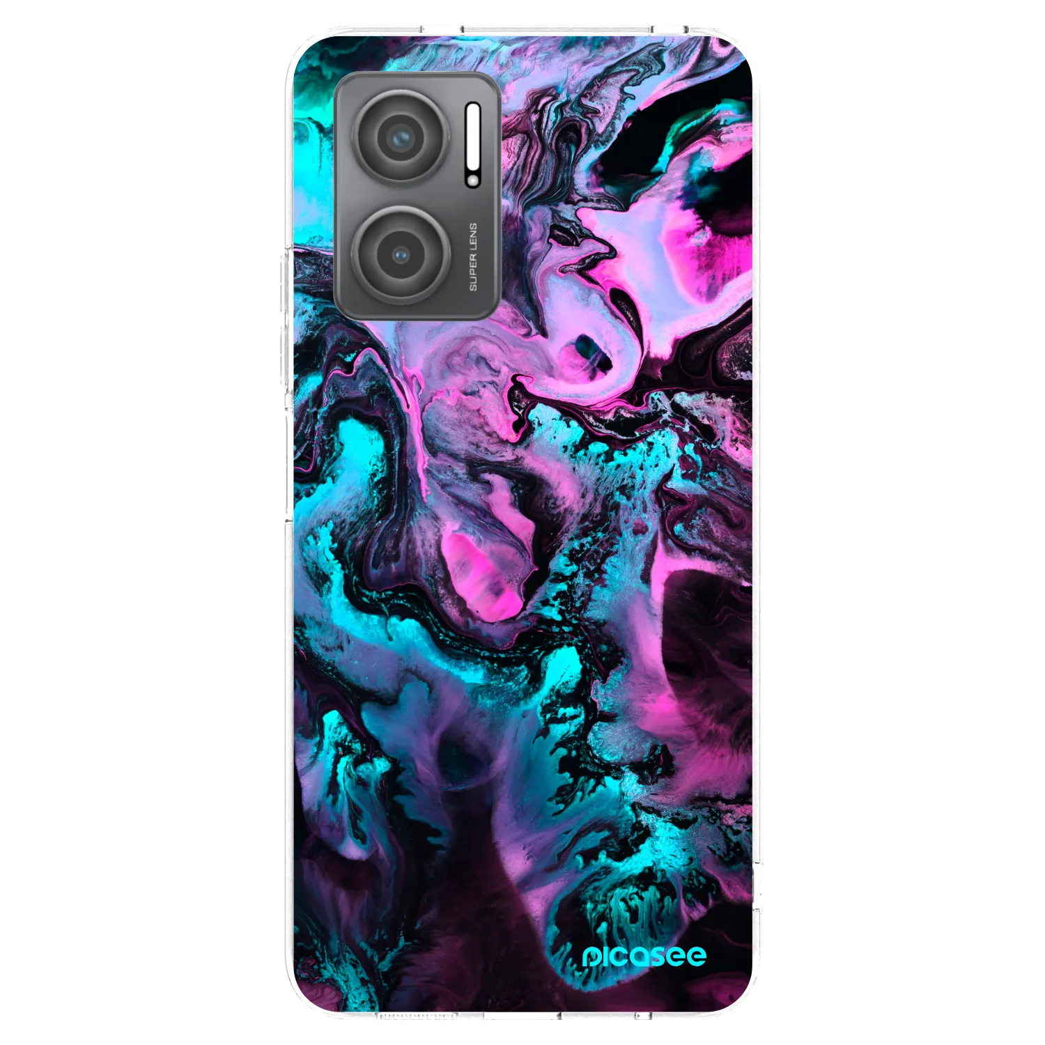 Picasee silikonski prozorni ovitek za Xiaomi Redmi 10 5G - Lean