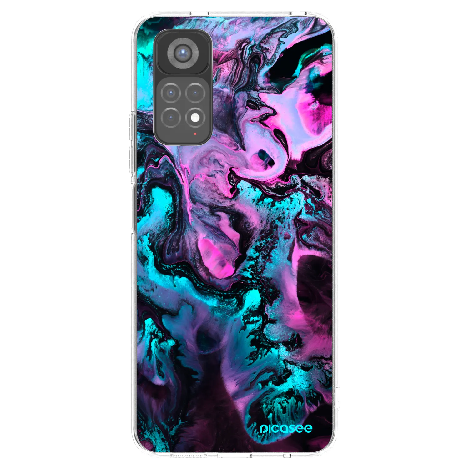 Picasee silikonski prozorni ovitek za Xiaomi Redmi Note 11S 5G - Lean