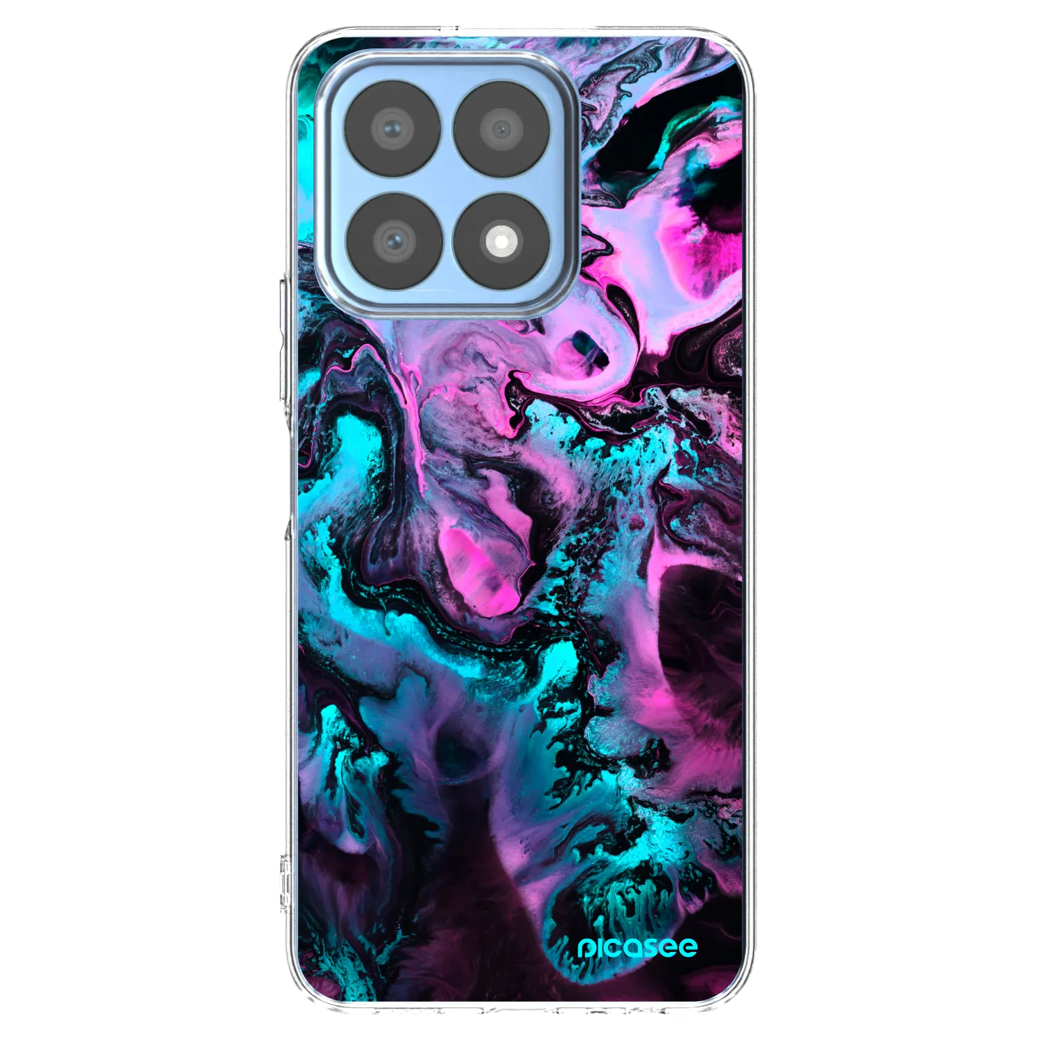 Picasee silikonski prozorni ovitek za Honor X8a - Lean