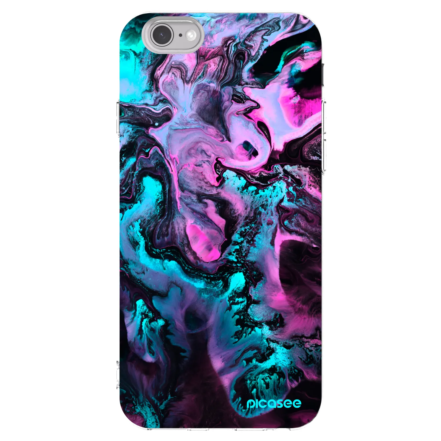 Picasee silikonski prozorni ovitek za Apple iPhone 6/6S - Lean