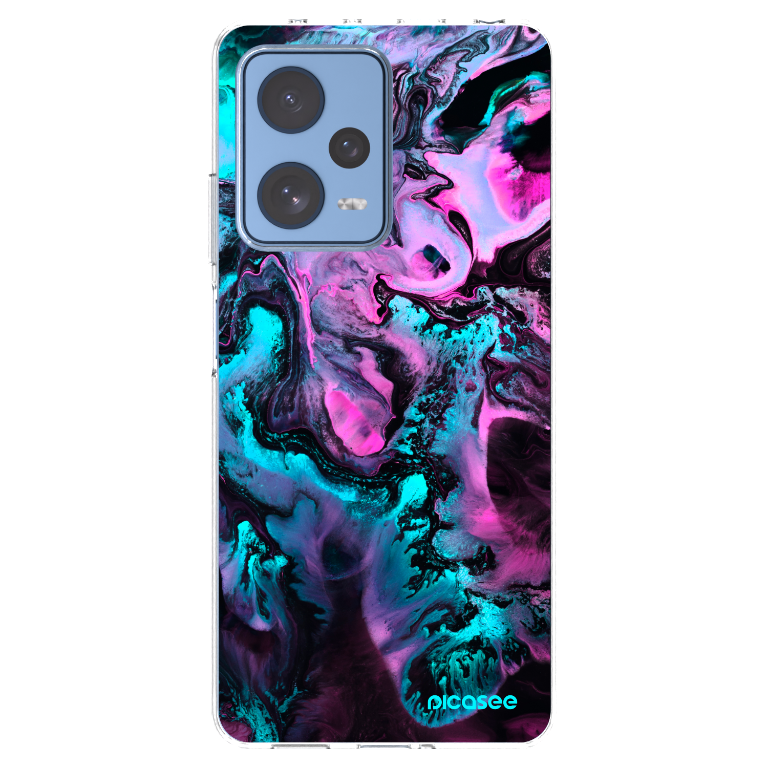 Picasee silikonski prozorni ovitek za Xiaomi Redmi Note 12 Pro 5G - Lean