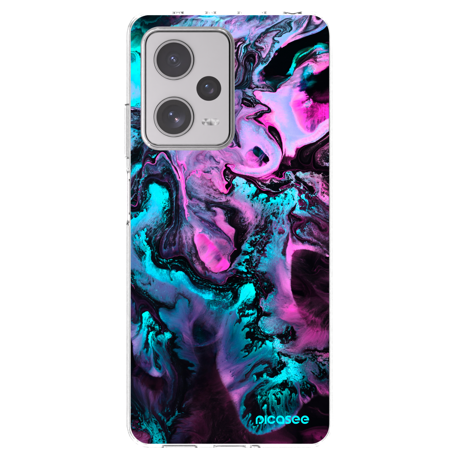Picasee silikonski prozorni ovitek za Xiaomi Redmi Note 12 Pro+ 5G - Lean
