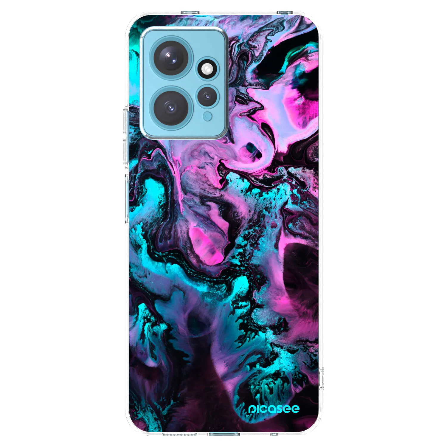 Picasee silikonski prozorni ovitek za Xiaomi Redmi Note 12 4G - Lean