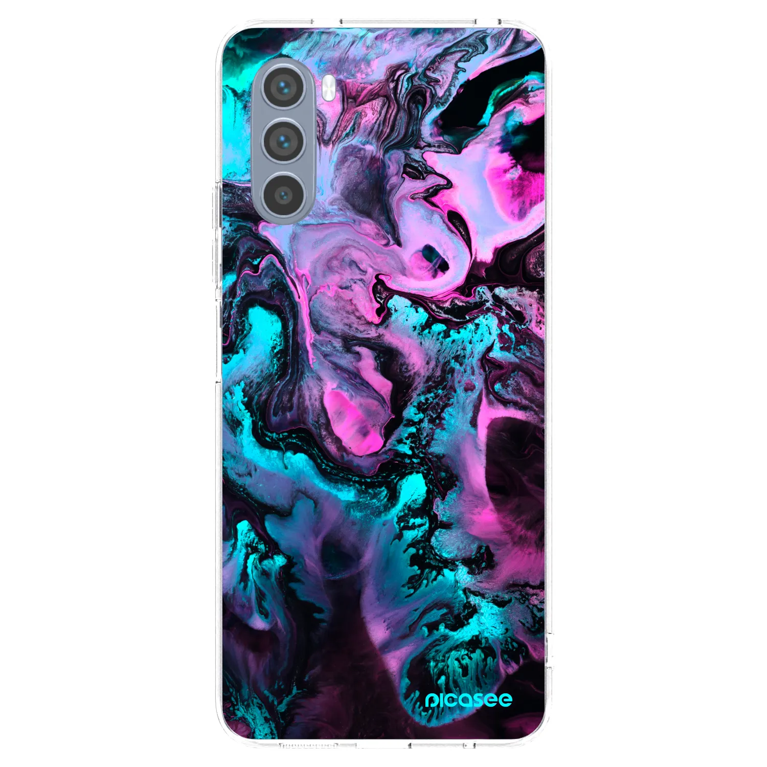 Picasee silikonski prozorni ovitek za Motorola Moto G62 - Lean