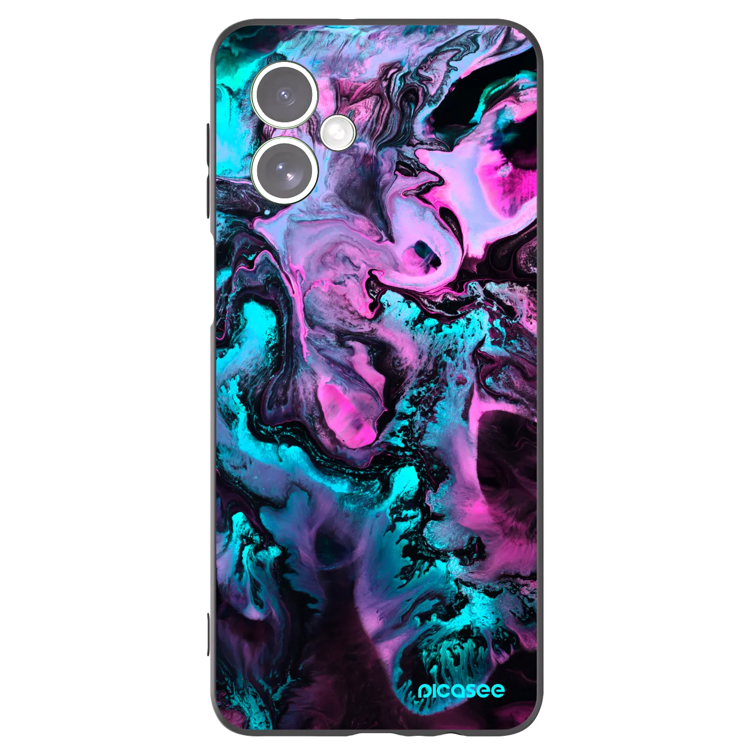 Picasee silikonski črni ovitek za Motorola Moto G54 5G - Lean