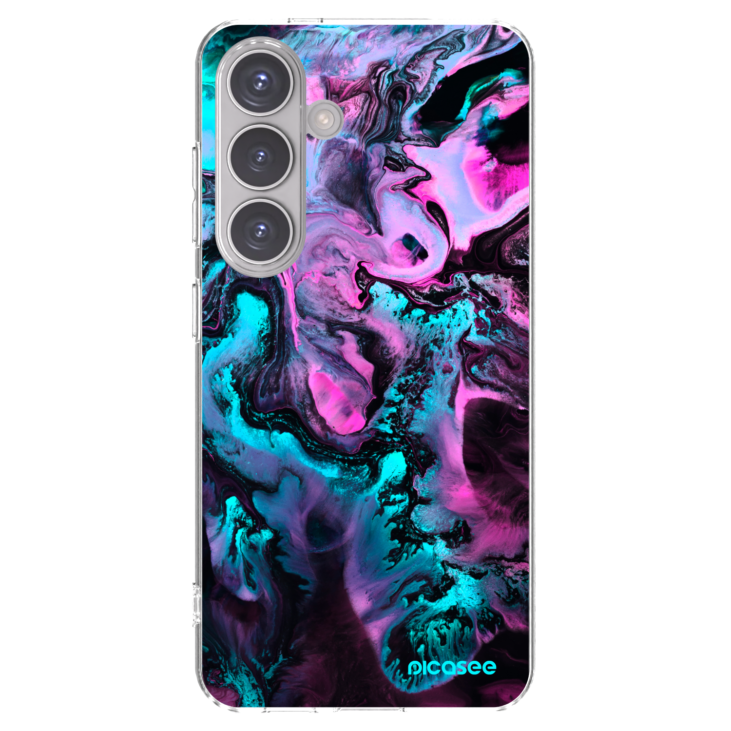 Picasee silikonski prozorni ovitek za Samsung Galaxy S24 S921B 5G - Lean