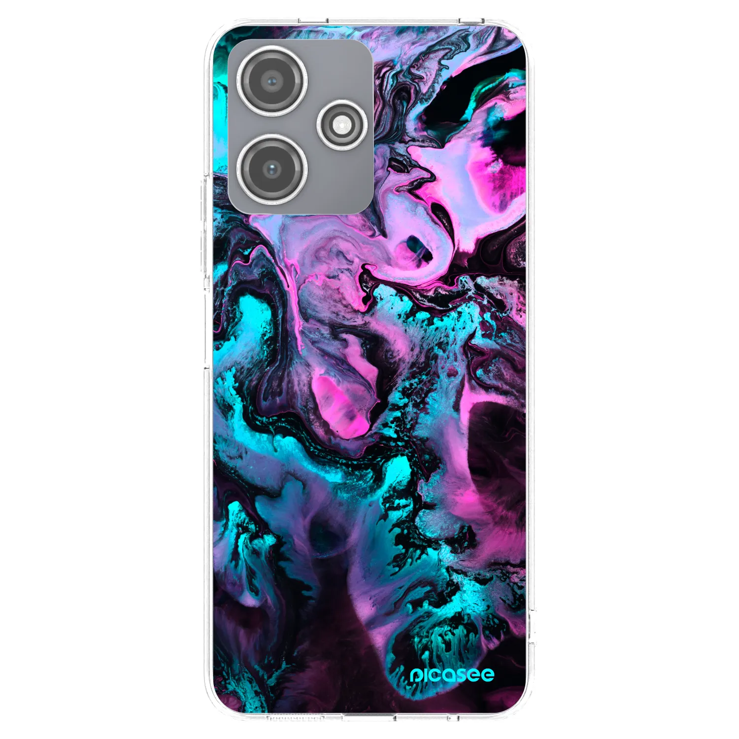 Picasee silikonski prozorni ovitek za Xiaomi Redmi 12 5G - Lean