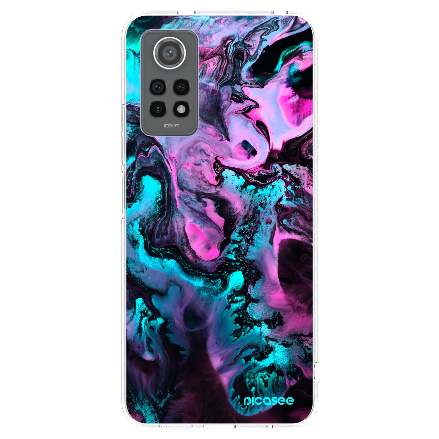 Picasee silikonski prozorni ovitek za Xiaomi Redmi Note 12 Pro 4G - Lean