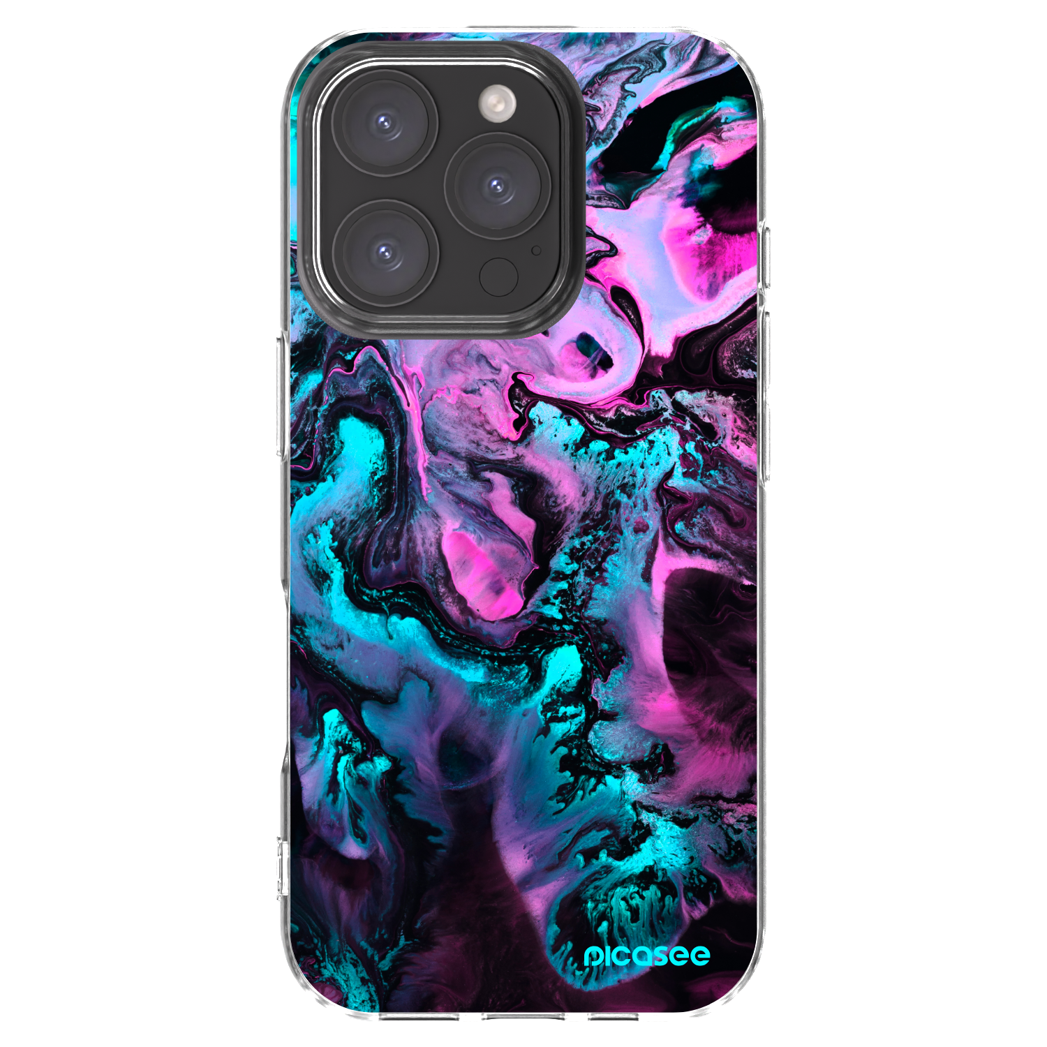 Picasee silikonski prozorni ovitek za Apple iPhone 16 Pro - Lean