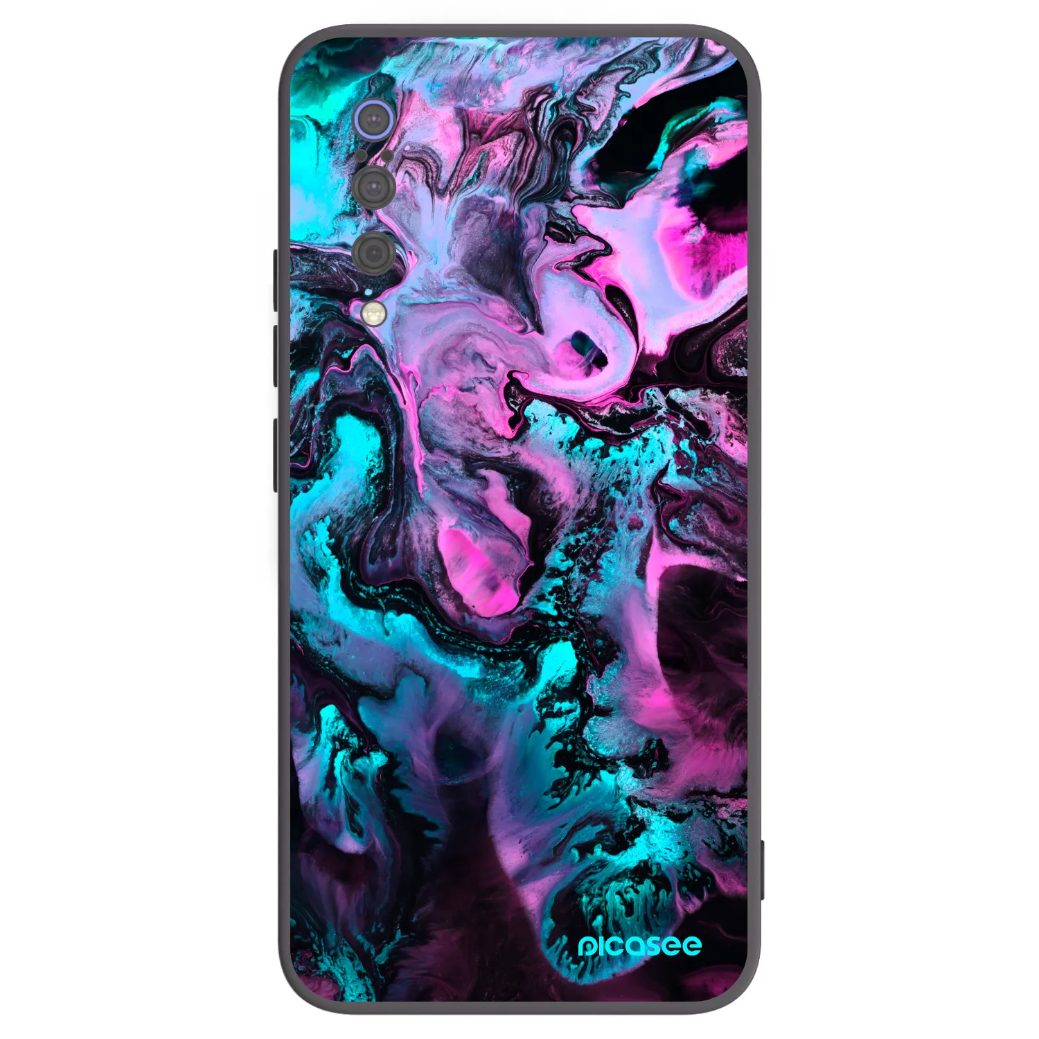 Picasee silikonski črni ovitek za Xiaomi Mi 9 - Lean
