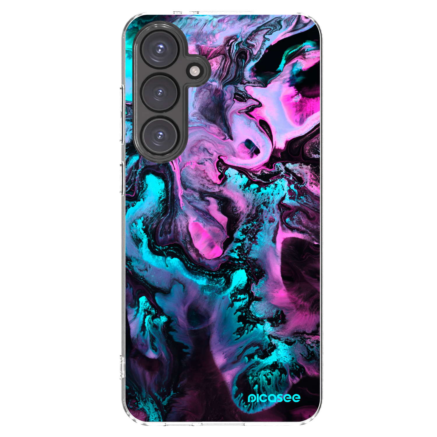 Picasee silikonski prozorni ovitek za Samsung Galaxy S24 FE S721B - Lean